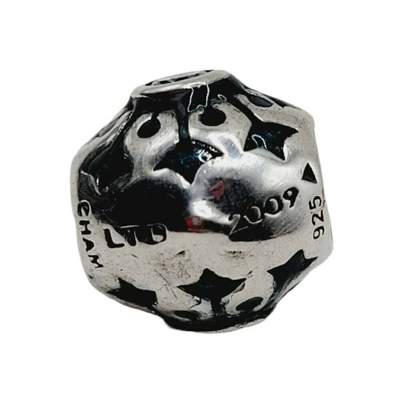 Chamilia Swarovski Ltd Edition Snowflake Ornament Charm 2009 925 Sterling Silver - Picture 5 of 7